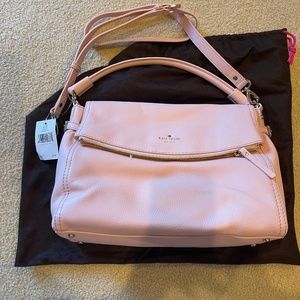 BNWT Kate Spade Little Minka cobble hill purse- peach cobber color